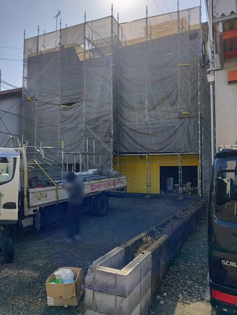 工事スタート💪