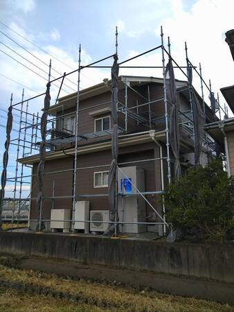 雨樋改修工事の着工(初日)です！　岐阜県大垣市　