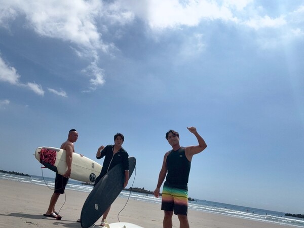 みんなでサーフィン🏄