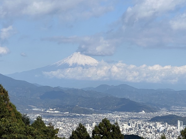 静岡県　満観峰からの眺め、最高でした！