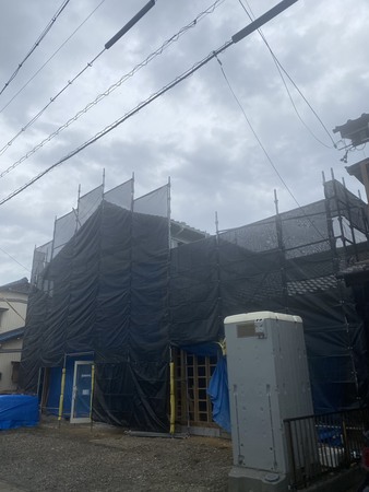 塗装シーズンです🏠