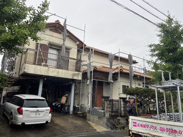 台風に備えて