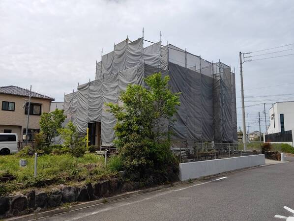 足場着工・完工🏠