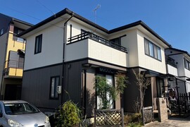 豊橋市　屋根　壁塗装（営業部　担当　中川）