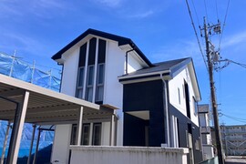 外壁塗装・横暖上貼り工事(営業担当:中川)