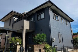 半田市　K様邸　外壁塗装工事（営業部　担当　中川)